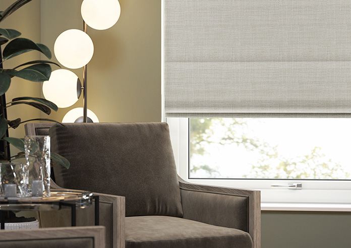 Oban, Gneiss Grey - Twist&Fit Roman Blind - Image 5